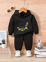Toddler Baby Trousers Long Sleeve Sweatshirt Set