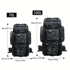 Large Capacity Military Tactical Daypack for Outdoor Camouflage