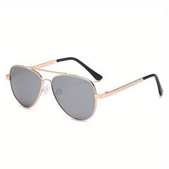 Polarized Metal Sunglasses for Kids Outdoor Sports Sunshade
