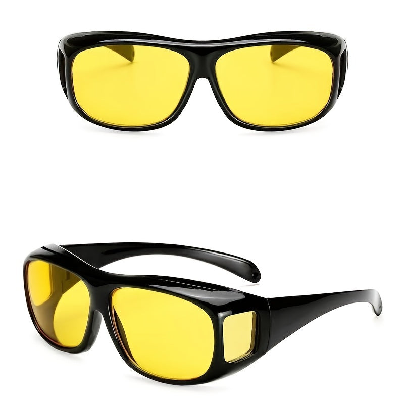 Men's Cycling Sports Sunglasses Large Frame Night Vision Goggles