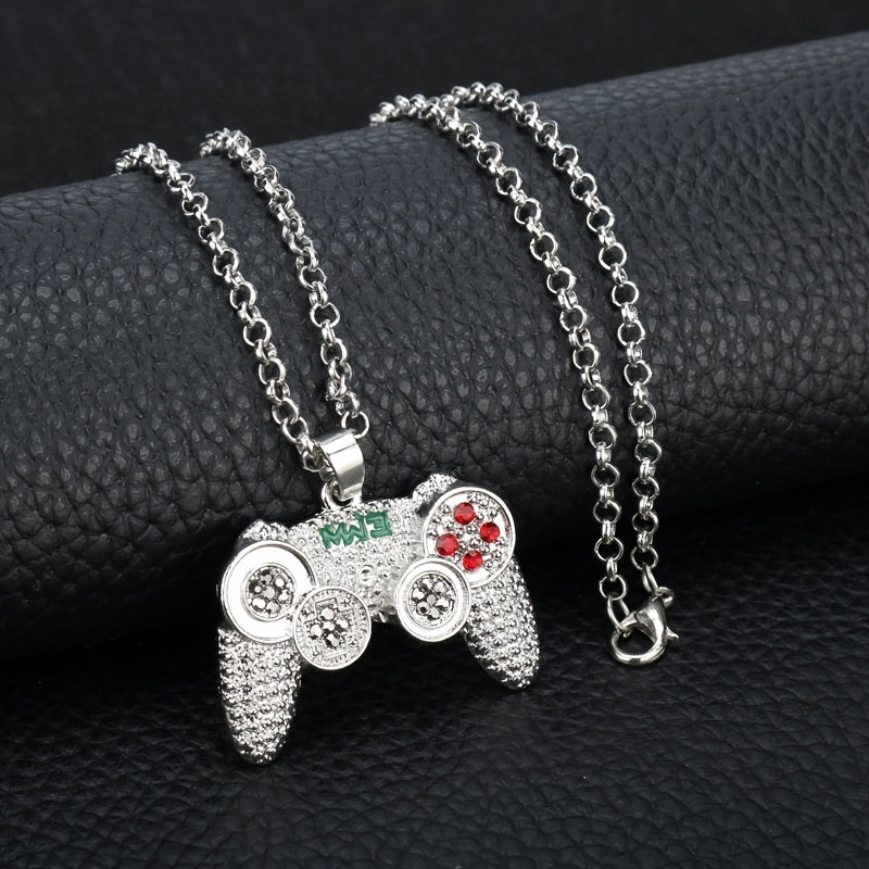 Boys Game Console Pendant Necklace Decorative Accessories Holiday Gift