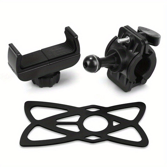 Universal 360 Rotating Silicone Bike Phone Holder