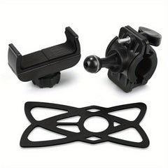 Universal 360 Rotating Silicone Bike Phone Holder