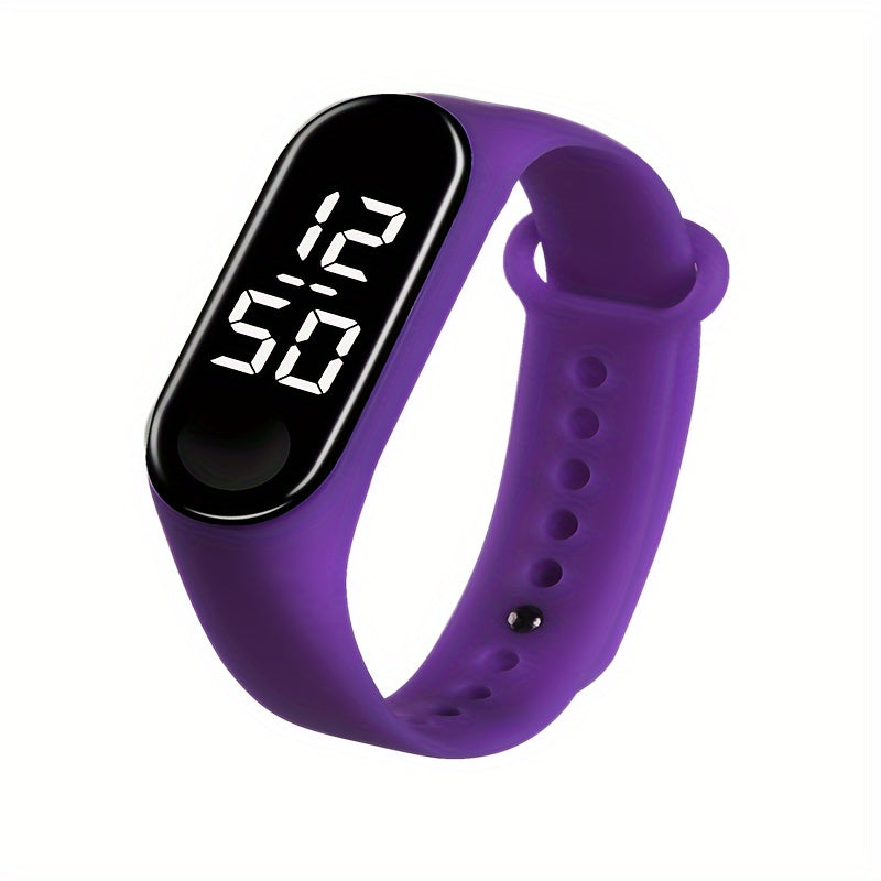 LED Watch with Silicone Band for Workout