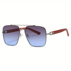 Men's Square Frame Sunglasses for Outdoor Travel