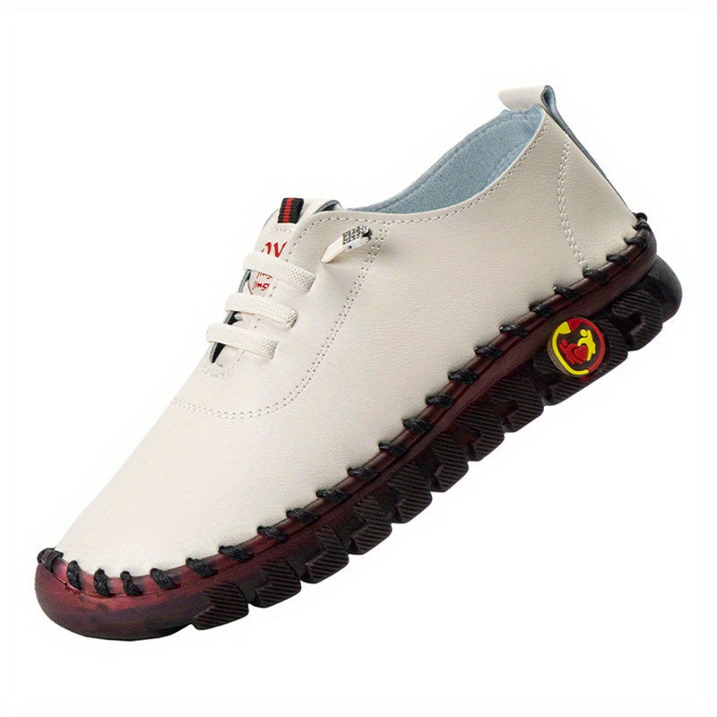 Women's Lace Up Soft Sole Flat Shoes Lightweight Loafers
