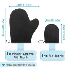 Self Tanner Mitt for Face and Body - Easy Application Glove