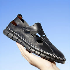 Men's Closed Toe Superfine Fiber Outdoor Casual Sandals