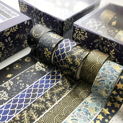 10pcs Bronzing Hand Account Tape Set 3 Meters