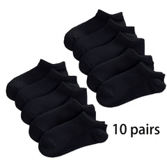 10 Pairs Kids Cotton Ankle Socks Soft Breathable Comfortable