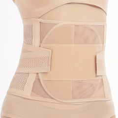 Waist Trainer Trimmer Belt Compression Wrap Breathable Tummy Control