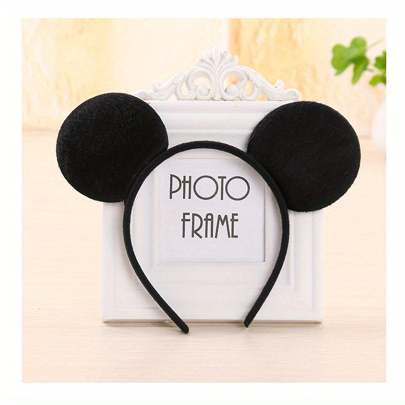 Girls Mouse Ears Headband Dot Bow Headband Head Accessories