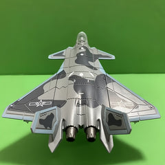 F-20 Fighter Jet Model Self Assembly Kit Desk Decor Realistic Easy to Assemble