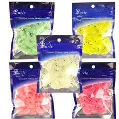 50pcs Bionic Mini Shrimp Soft Lure Perch Bass Fishing Tackle