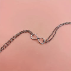 Double Layer Anklet Style Bracelet For Women & Girls