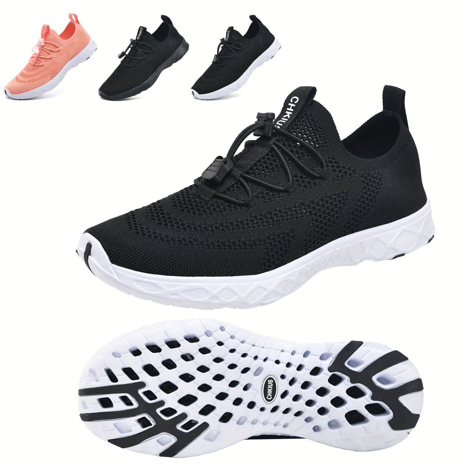 Men's Water Shoes Quick Dry Non Slip Beach Aqua Shoes