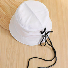 Kpop Drawstring Bucket Hat for Women & Men