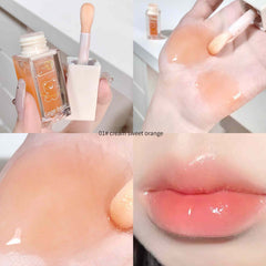 Bear Lip Lip Gloss Light Jelly Plumping Clear Moisturizing Lipstick