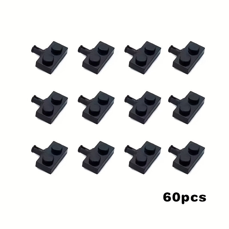 Small Grain Building Block Wheels Axle Tire 4-Piece Set