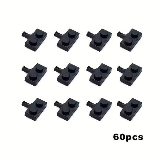 Small Grain Building Block Wheels Axle Tire 4-Piece Set