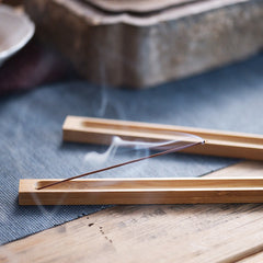 Natural Bamboo Incense Holder for Meditation and Relaxation
