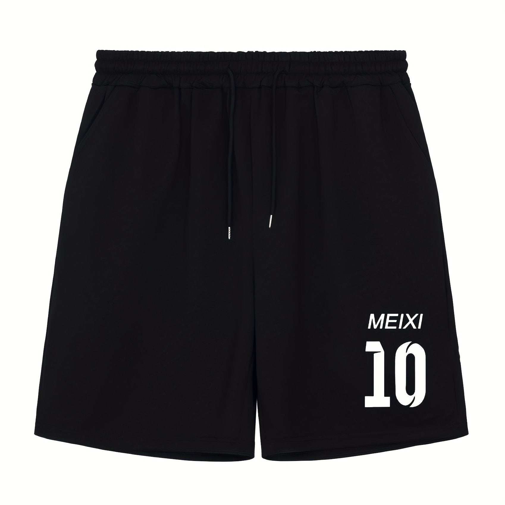 Men's Meixi 10 Print Workout Shorts Active Slightly Stretch Breathable