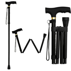 Telescopic Foldable Crutches Trekking Poles Multifunctional Walking Sticks
