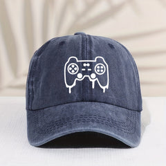 Vintage Game Console Distressed Cap Sun Protection