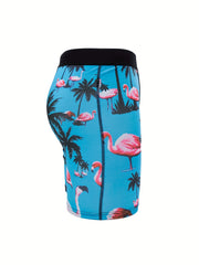 3pcs Men's High Stretch Boxer Briefs Breathable Shorts