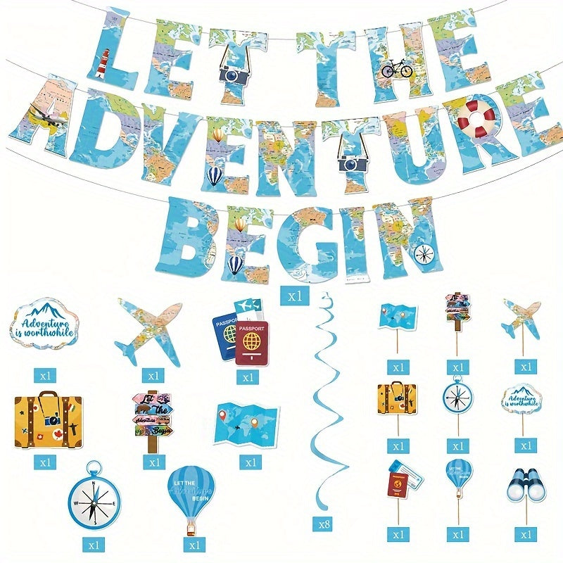 Graduation Season Party Decoration Set