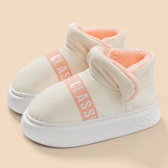Cozy Suede Slippers Men Women Warm Indoor Outdoor Shoes