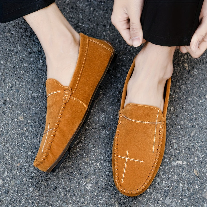 Men's Customized Loafer Shoes Lightweight Non Slip Casual Shoes