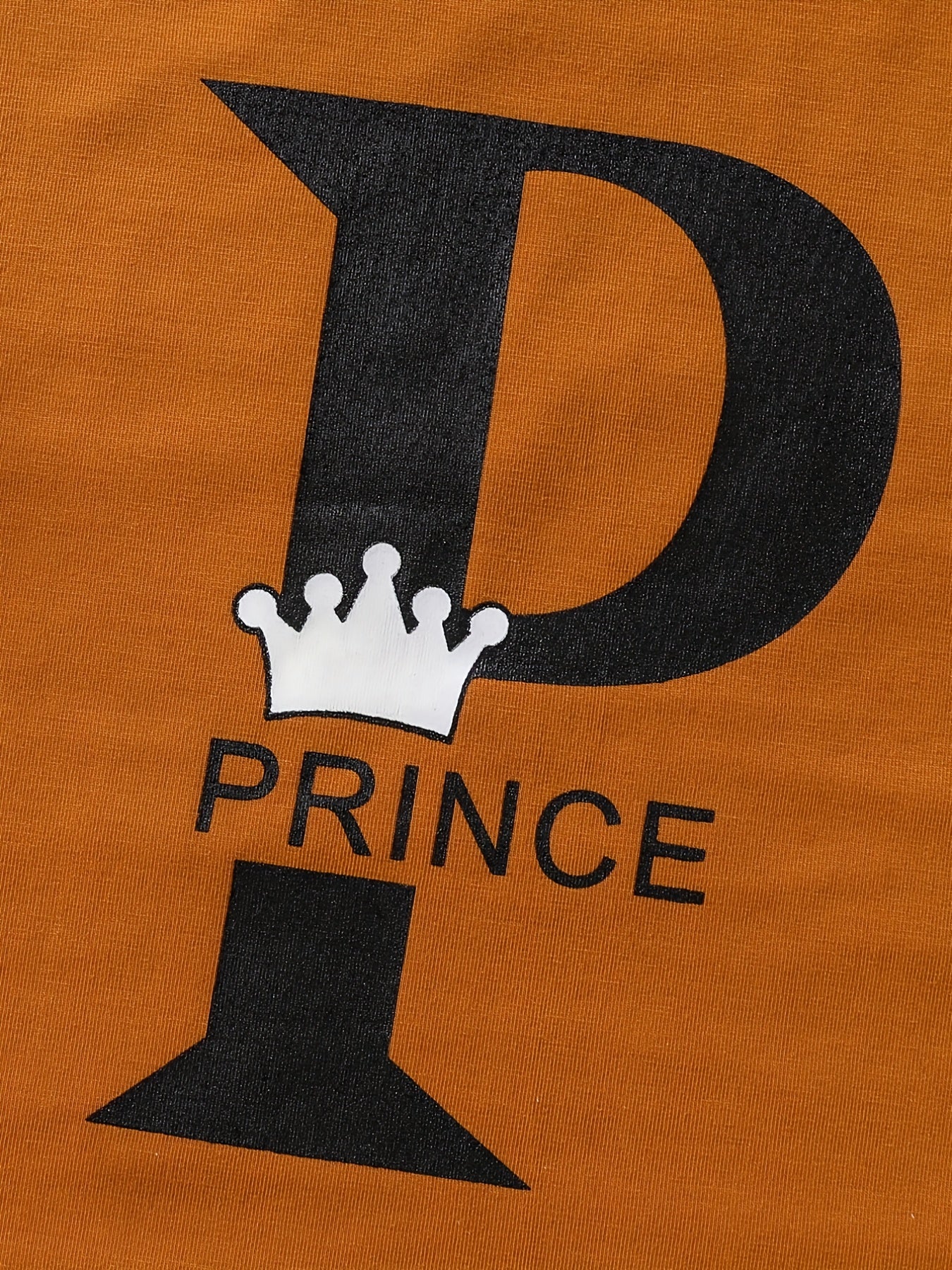 Boys Prince Outfit Short Sleeves Round Neck T shirt & Shorts
