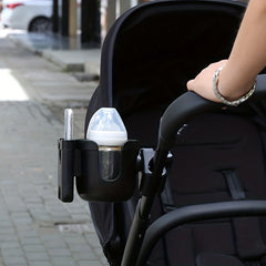 2-in-1 Stroller Cup Holder & Storage Rack
