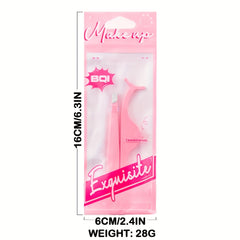 Slanted Flat Eyelash Curler Curved False Eyelash