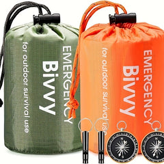 Emergency Sleeping Bag With Compass & Whistle