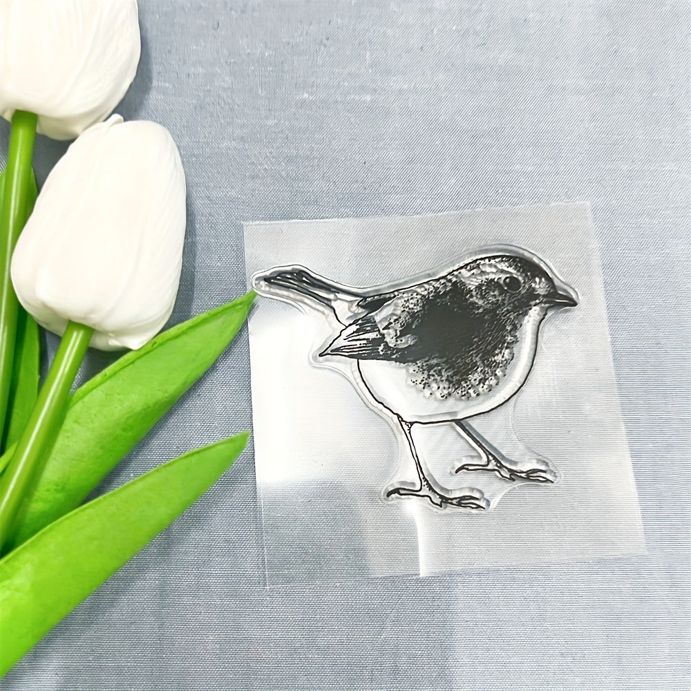 Bird Background Transparent Silicone Stamp