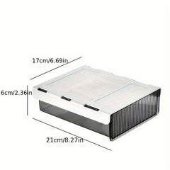 Desktop Storage Box Invisible Drawer Type Office Stationery Storage Rack