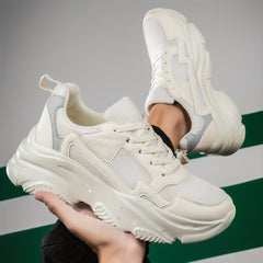 Couples Running Shoes Comfortable Breathable Shock Absorbing Sneakers