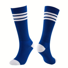 Boys Striped Knee High Socks for Kids Toddlers