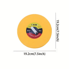 Handheld Fibre Tape Measure 10M 30M Flexible Measuring Flat Tape