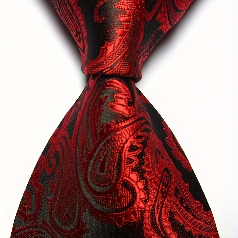 Men's Complex Patterns Necktie Set