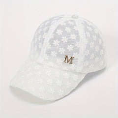 Stylish Lace Baseball Cap Flower Sun Hat Snapback Dad Hat
