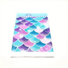 Mermaids Tablecloth Under The Sea Plastic Table Cover