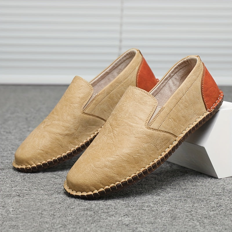 Men's Breathable Slip On Loafer Shoes Lightweight Casual Sneakers
