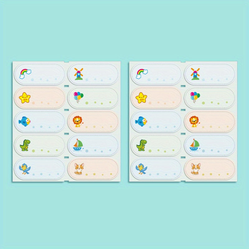 Personalized 4 6x1 Cotton Name Stickers Iron On Name Tag Custom Clothing Label
