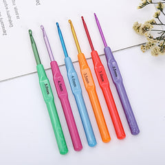 6pcs Random Crochet Hook Set Hand Knitting Crochet Set