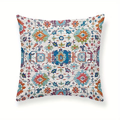 Bohemian Retro 18inch Throw Pillowcase Geometric Pattern Home Decor