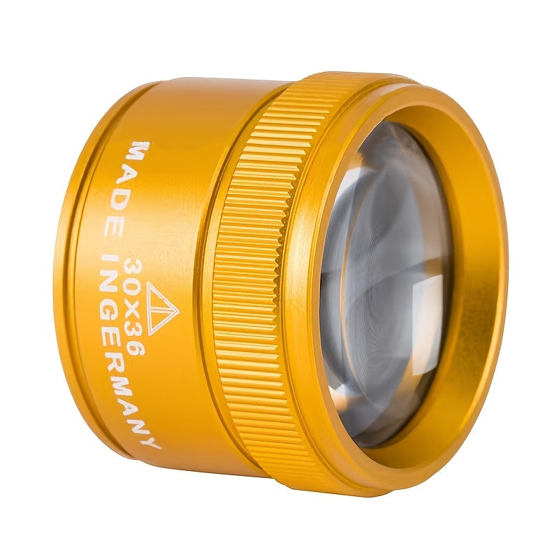 30x36 Optical Glass Lens Jewelry Magnifier Loupe For Jewelry Coin Stamps Wat
