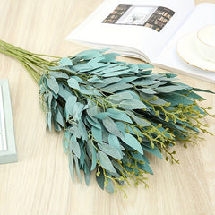 Modern Plastic Faux Leaf for Home Decor